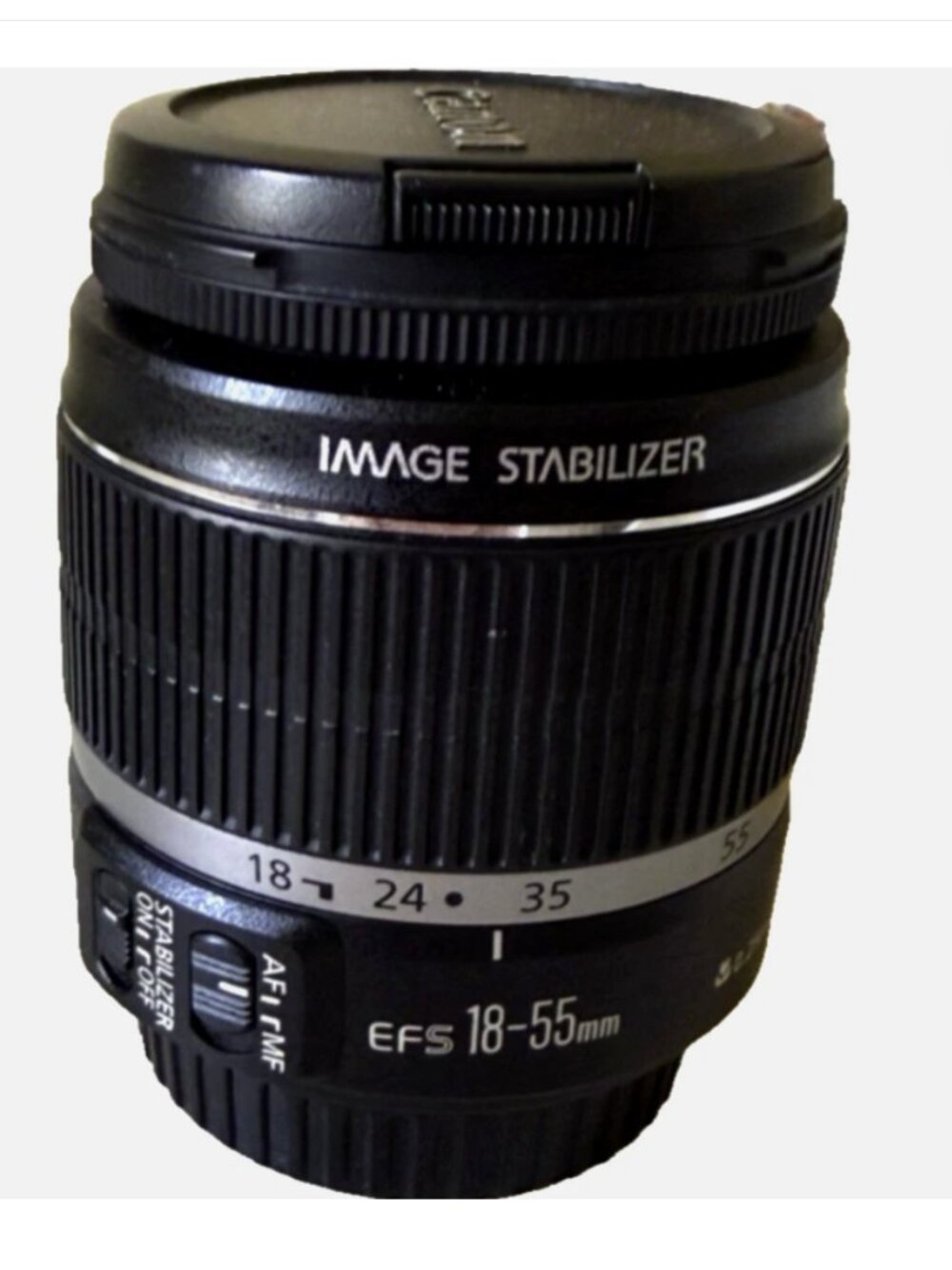 Canon EF-S 18-55mm IS Lens 18-55 f/3.5-5.6 Image Stabilizer AF/MF Canon DSLR